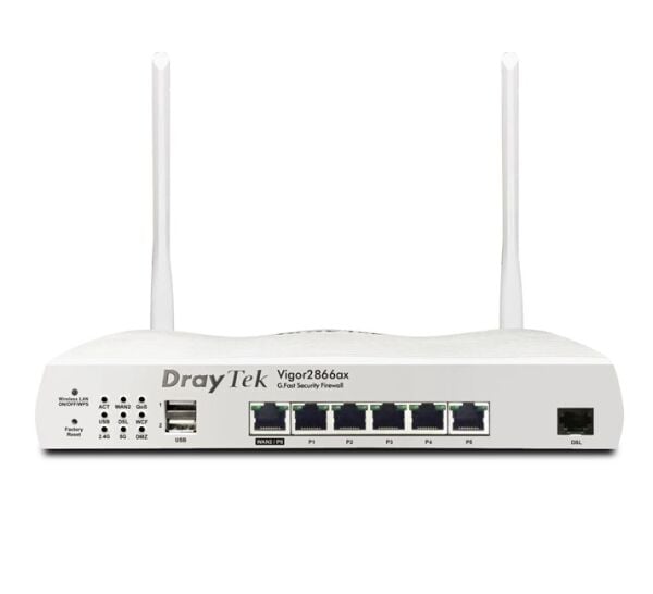 Draytek Vigor 2866ax VDSL2&ADSL2 Dual-WAN Firewall