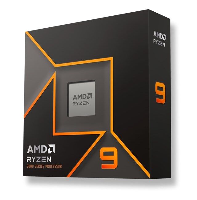 Amd Ryzen 9 9950X AM5Pin 170W Fansız (Box)