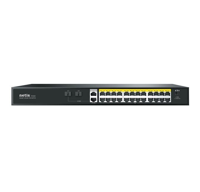 Stonet 24Port 10/100 PoE 320W(P124GH)