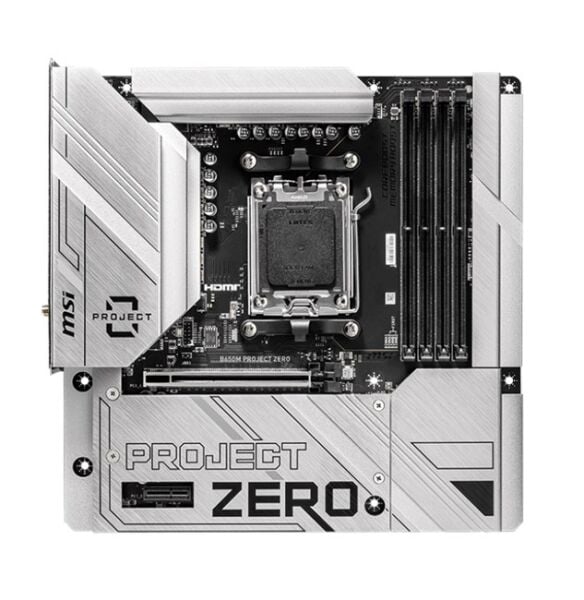 MSI B650M Project Zero AM5 Wi-Fi 6E Type-C
