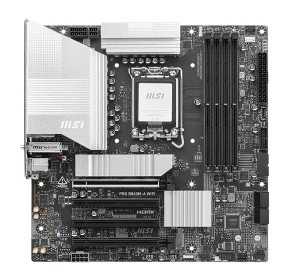 MSI Pro B860M-A Wifi DDR5 1851P Hdmi Dp Type-C