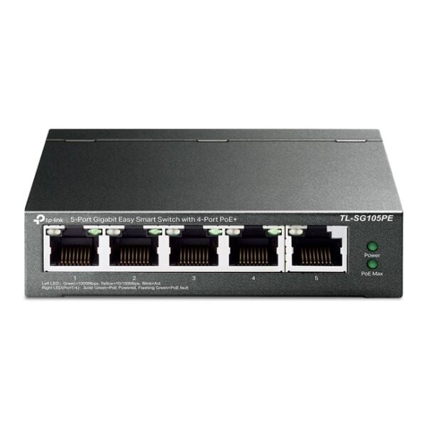 Tp-Link 5Port Gigabit 4xPoe 65W (TL-SG105PE)