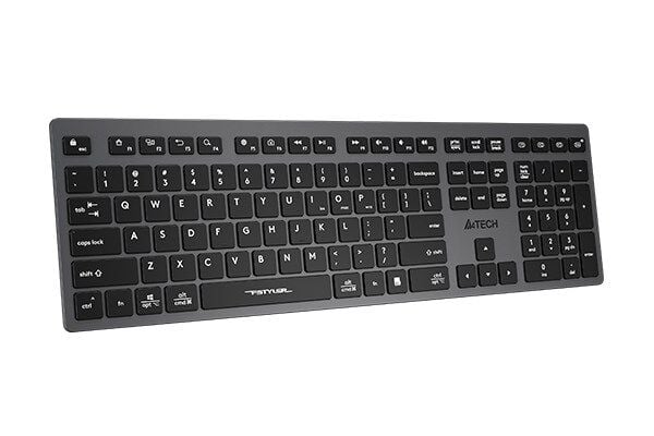 A4-Tech Şarjlı Bluetooth Klavye Gri (FBX50C)