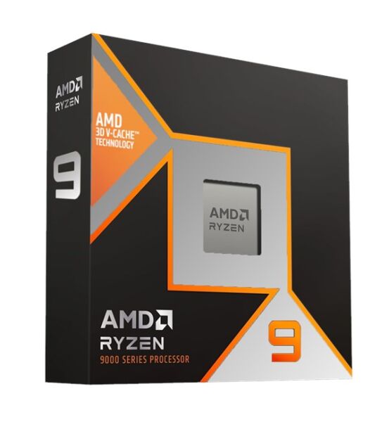 Amd Ryzen 9 9900X3D AM5Pin 120W Fansız (Box)