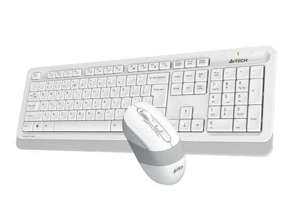 A4-Tech Kablosuz Set Beyaz (FG1010-B)