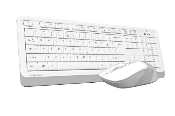 A4-Tech Kablosuz Set Beyaz (FG1010-B)
