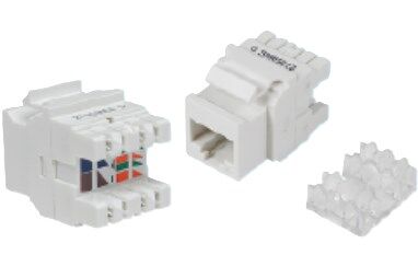 HCS UTP Cat6 Keystone Jack (J6E-00873)