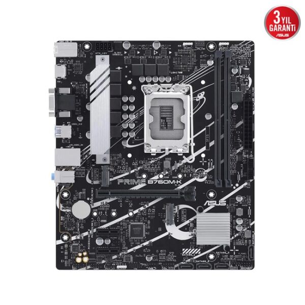 Asus Prime B760M-K D5 1700P Vga Hdmi