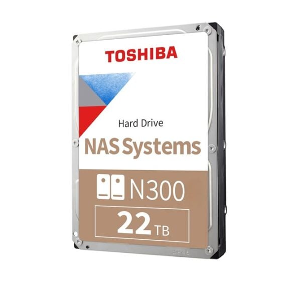 Toshiba N300 22TB 7200Rpm 512MB - HDWG62CUZSVA