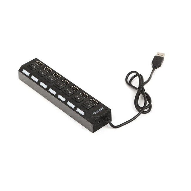 Dark (DK-AC-USB272) 7 Port Connect Master USB Hub