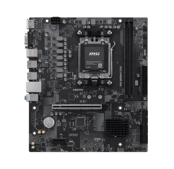 MSI PRO B850M-E EVO AM5 Ryzen D5 HDMI