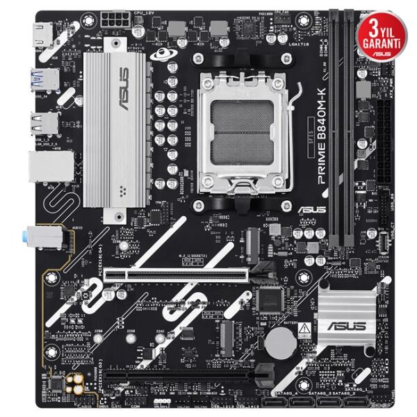 Asus Prime B840M-K AM5 Ryzen D5 Type-C