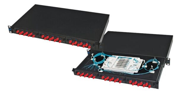 HCS 24 Port Fiber Duplex Patch Panel(PFO-12425-1U)