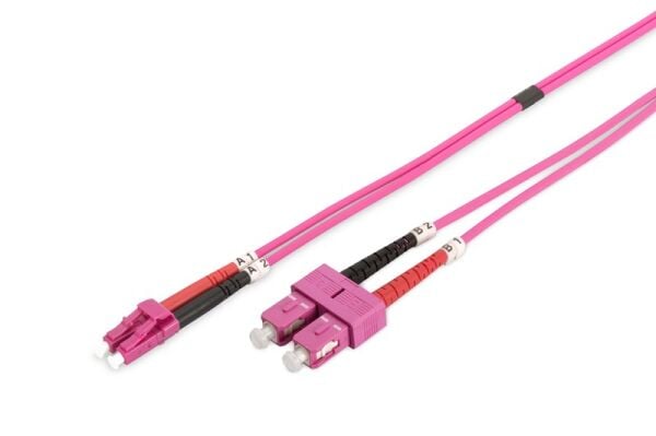 Digitus Fiber Optik Multimode Pembe (1m)