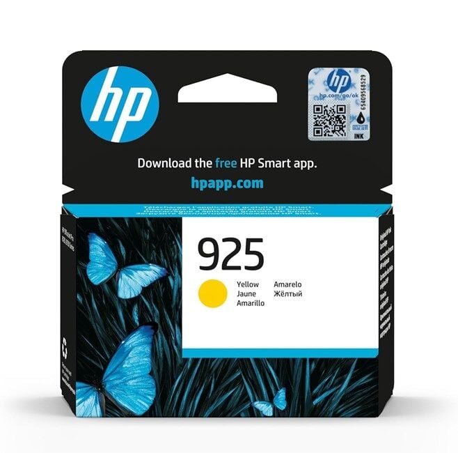 HP 4K0V8PE Sarı Mürekkep Kartuş (925)