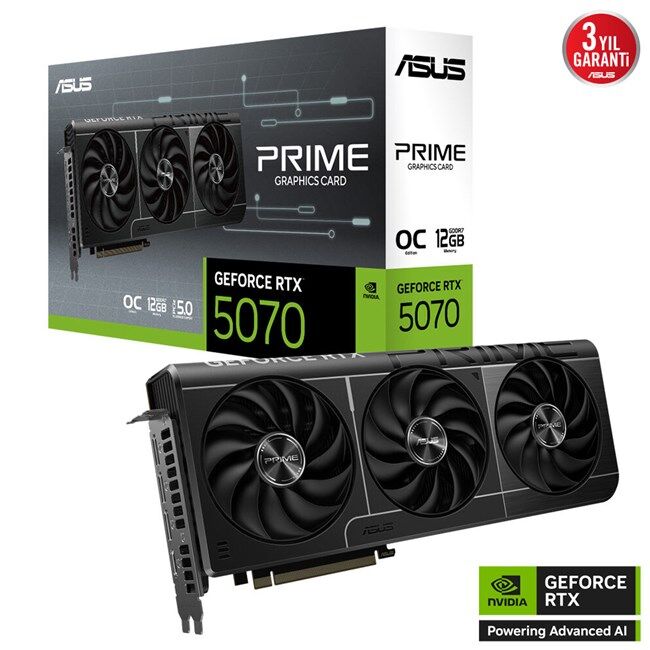 Asus GeForce RTX5070 12G Prime OC GD7 192Bit