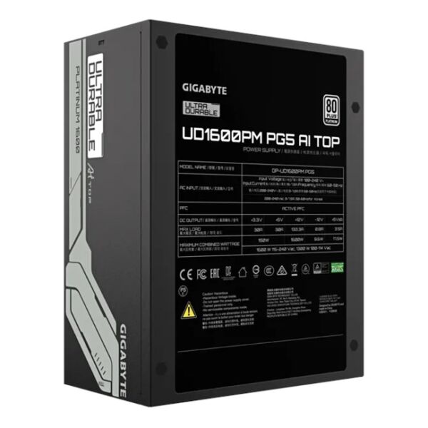 Gigabyte UD1600PM 1600W 80+ Platinium Full Modüler