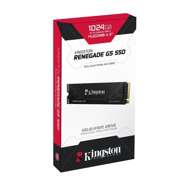 Kingston Renegade G5 1TB M.2 NVMe 14200-11000MB/s