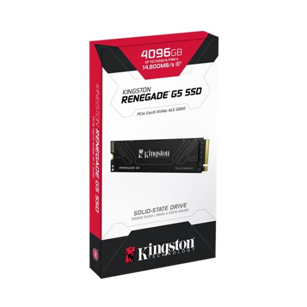 Kingston Renegade G5 4TB M.2 NVMe 14800-14000MB/s
