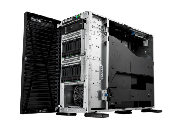 HPE ProLiant ML110 Gen11 1*Xeon Bronze 3508U (8C/2.1GHz) 32GB DDR5 2x480GB HPE SSD (8x2.5”) INTEL VROC RAID 2x1Gb ILO STD 2x1000W PSU TOWER - P81774-425