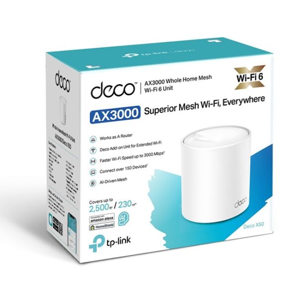 Tp-Link Deco X50-Outdoor(1-pack) Mesh Router