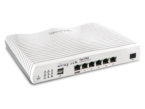 Draytek Vigor 2866 VDSL2 & ADSL2 Router Modem