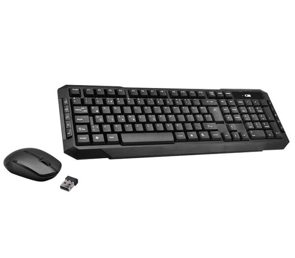 Everest KM-510 Siyah Kablosuz Q Klavye Set