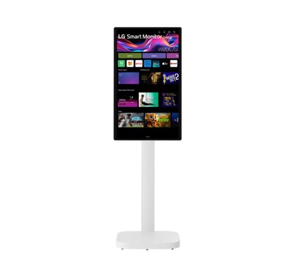 LG 31.5'' 32U889SA-W 4K Tekerlekli Standlı Smart