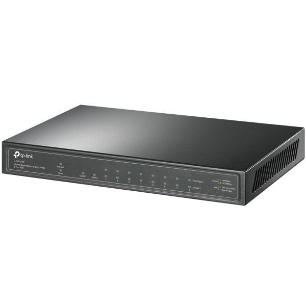 Tp-Link 10Port Gigabit 8xPoE 63W (TL-SG1210P)