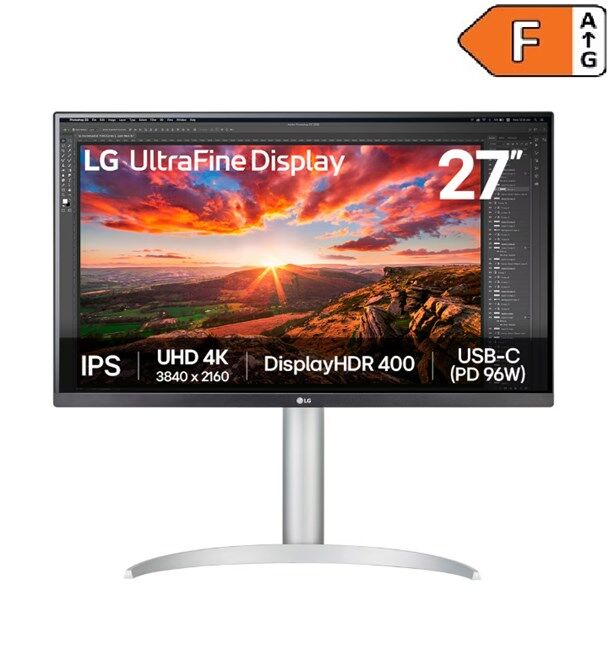 LG 27'' 27UP850K-W 4K UHD Type-C IPS