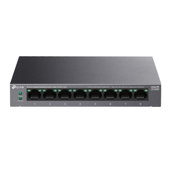 Tp-Link Gigabit 8Port PoE 62W(LS108GP)