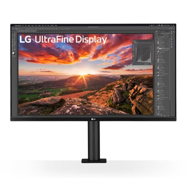 LG 31.5'' 32UN880K-B 4K Ergonomik Stand IPS