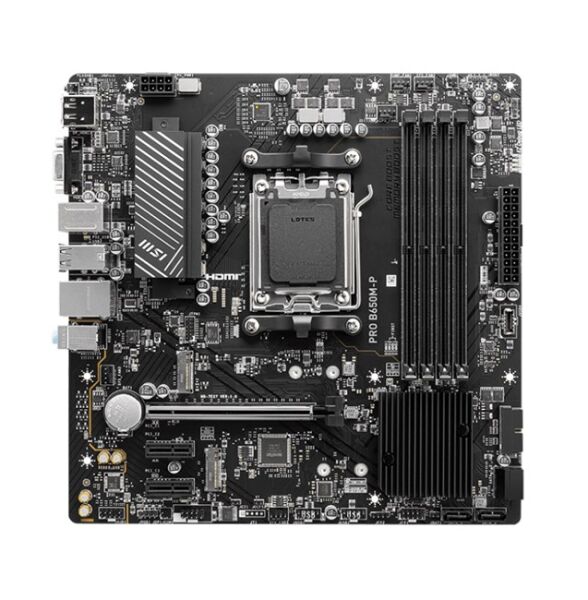 MSI Pro B650M-PD5 AM5 Vga Hdmi Dp