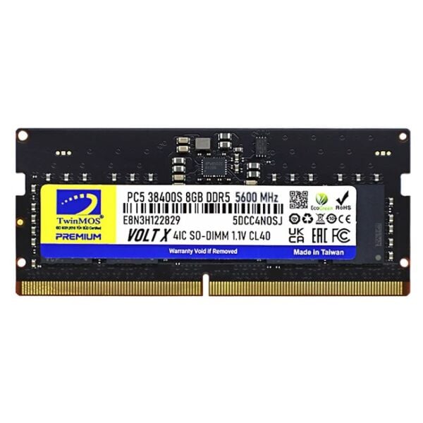 TwinMOS 8GB DDR5 5600MHz (TMD58GB5600S46) (NB)