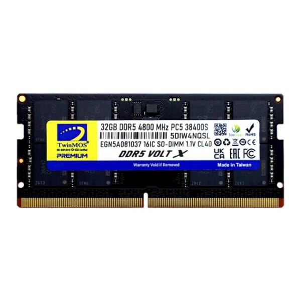 TwinMOS 32GB DDR5 4800MHz (TMD532GB4800S40) (NB)