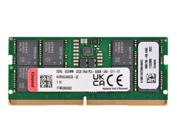 Kingston 32GB 5600 DDR5 KVR56S46BS8-32 (NB)