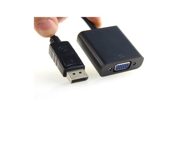 Dark DisplayPort to VGA Dişi Çevirici
