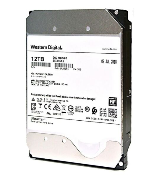 WD Ultrastar DC HC520 Enterprise 12TB -0F30146