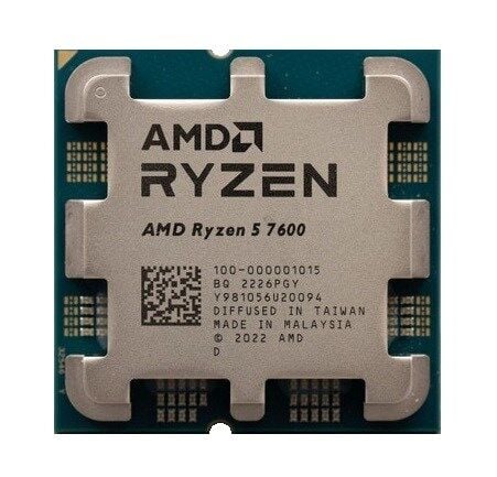Amd Ryzen 5 7600 AM5Pin 65W Fansız (Tray)