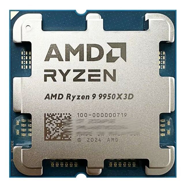 Amd Ryzen 9 9950X3D AM5Pin 170W Fansız (Tray)