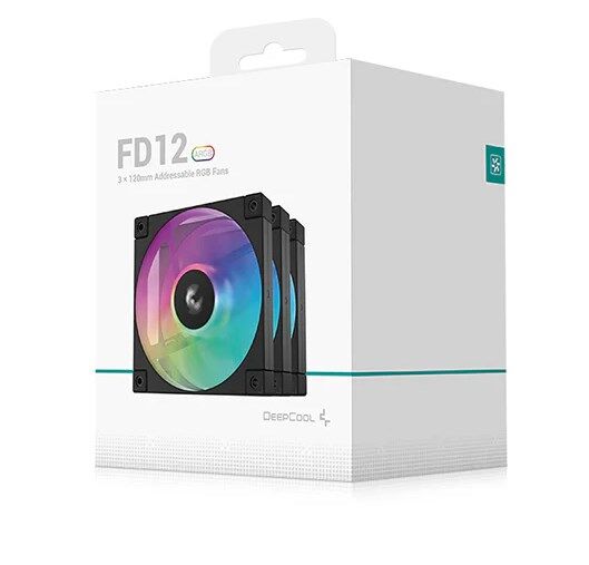 DeepCool Kasa Fanı 3x120mm ARGB (FD12-ARGB-3IN1)