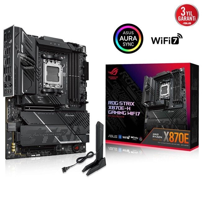 Asus Rog Strix X870E-H Gaming Wifi7 AM5 D5 Type-C