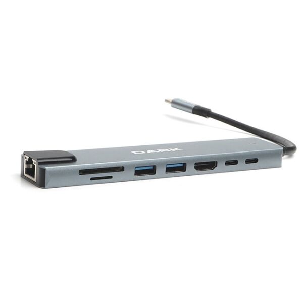 Dark (DK-AC-U31X36) Type C 8 in 1 Çoklayıcı