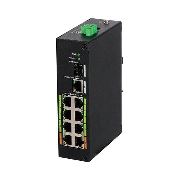 Dahua 8Port 100Mbps E-PoE (LR2110-8ET-120)