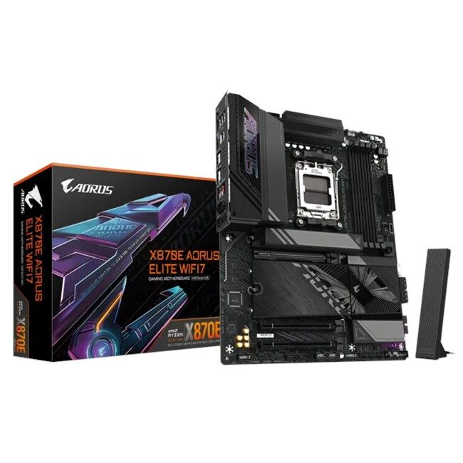 Gigabyte X870E Aorus Elite Wifi 7 ICE D5 AM5 TypeC