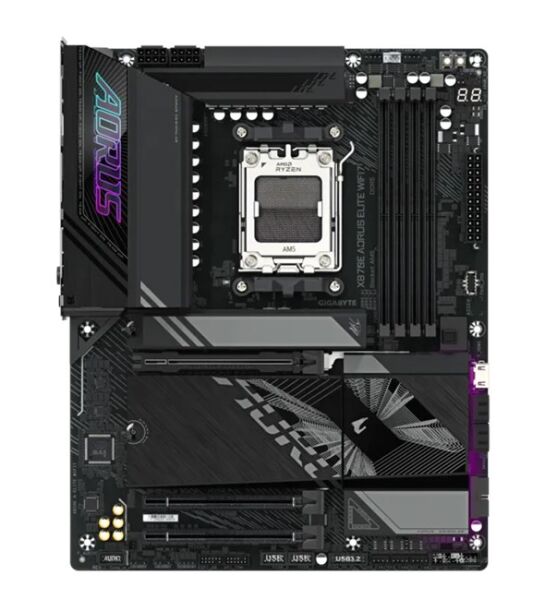 Gigabyte X870E Aorus Elite Wifi 7 ICE D5 AM5 TypeC