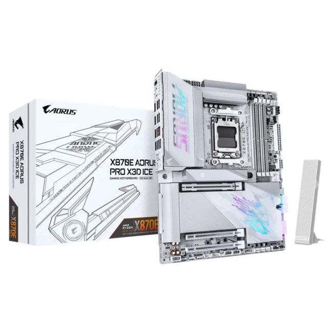 Gigabyte X870E Aorus Pro X ICE Wifi 7 D5 AM5 TypeC