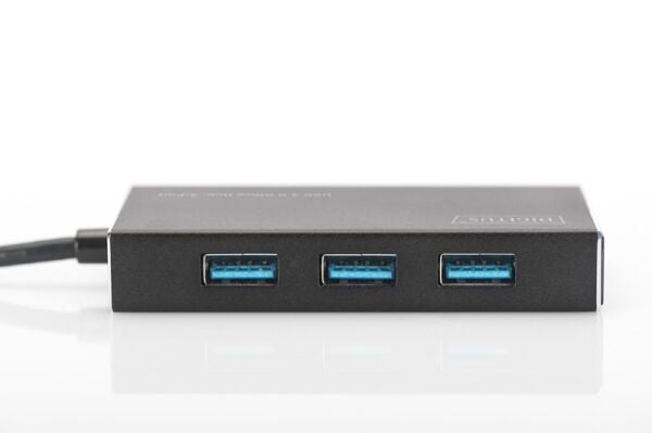 Digitus USB 3.0 Çoklayıcı Alüminyum (4 Port)
