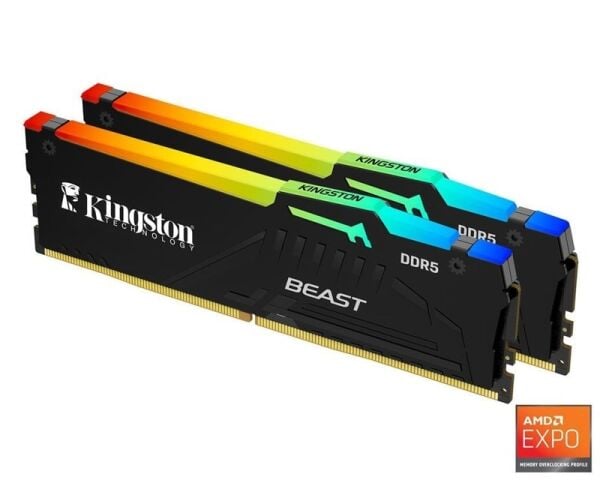Kingston RGB 32G 2x16 6400 D5 KF564C32BBEAK2-32TR