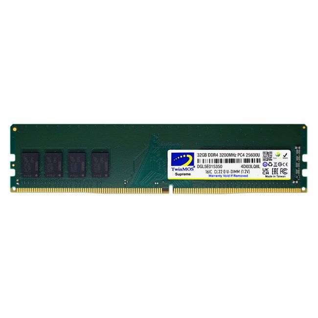 TwinMOS 32GB DDR4 3200MHz (MDD432GB3200DWO)
